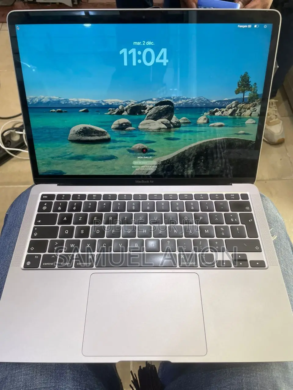 Ordinateur Portable Apple MacBook Air 2020 8GB Intel Core I3 SSD 256GB