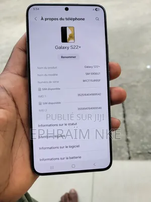 Samsung Galaxy S22+ 5G 256 GB Vert