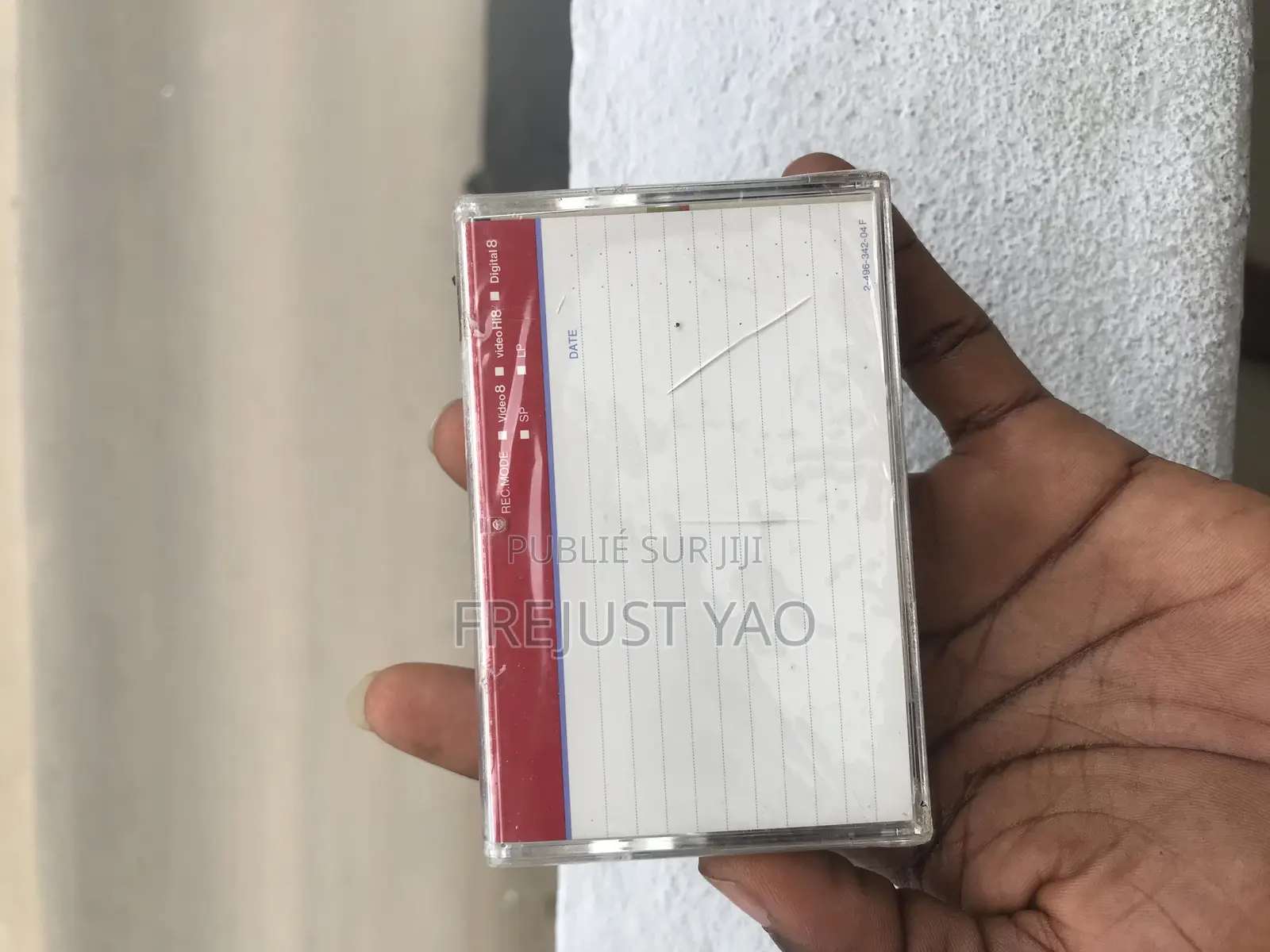 Cassette Sony Video8 (8mm)