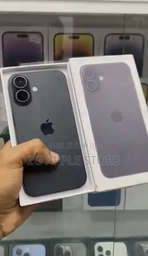 New Apple iPhone 16 128 GB Black