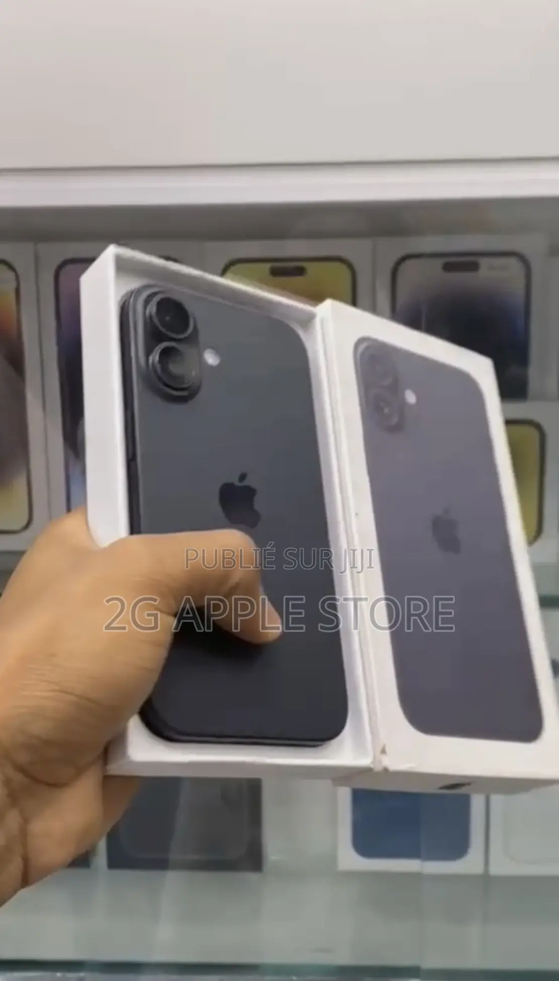 Neuf Apple iPhone 16 128 GB Noir