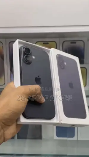 Neuf Apple iPhone 16 128 GB Noir
