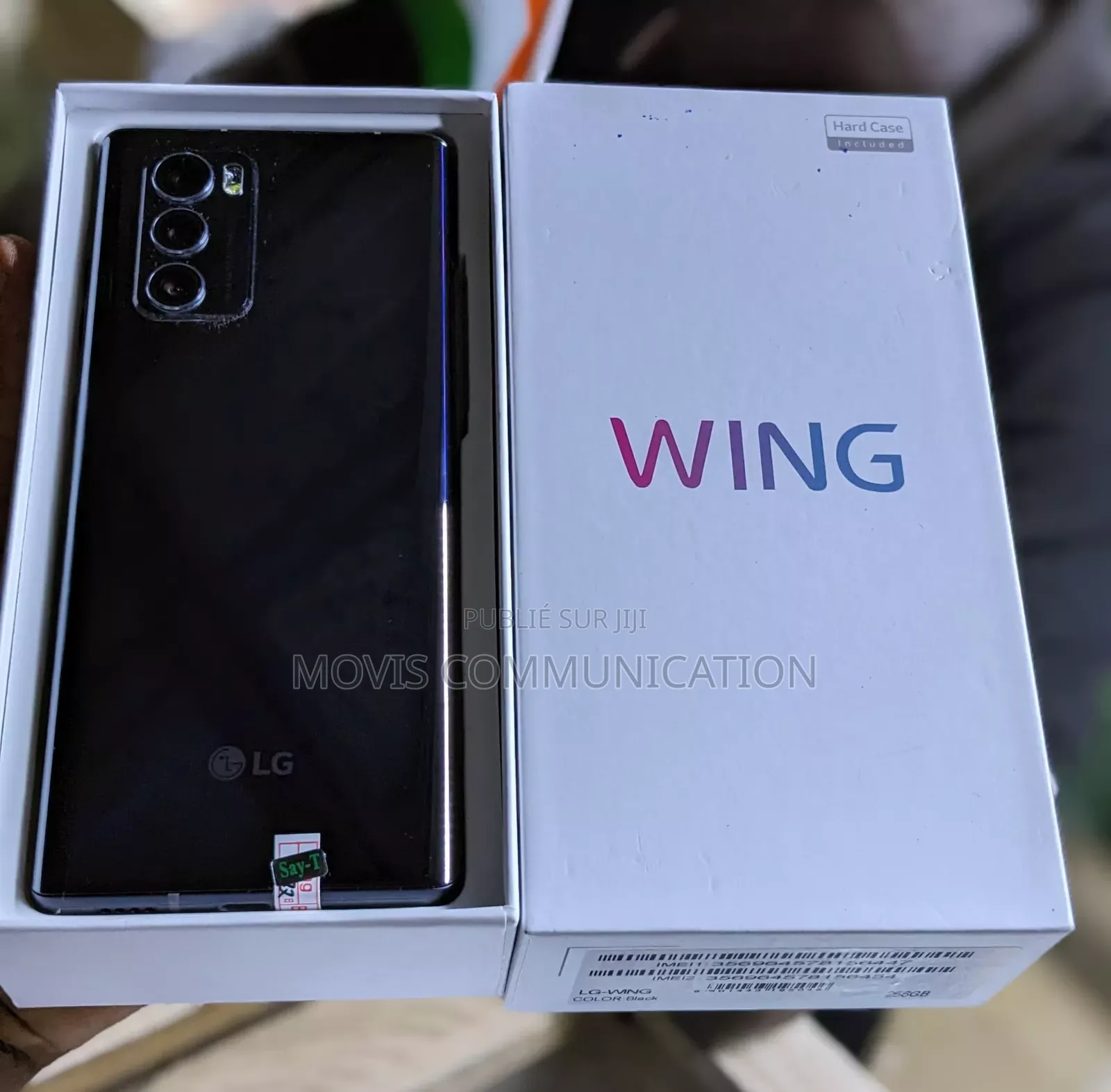 New LG Wing 5G 256 GB Gris