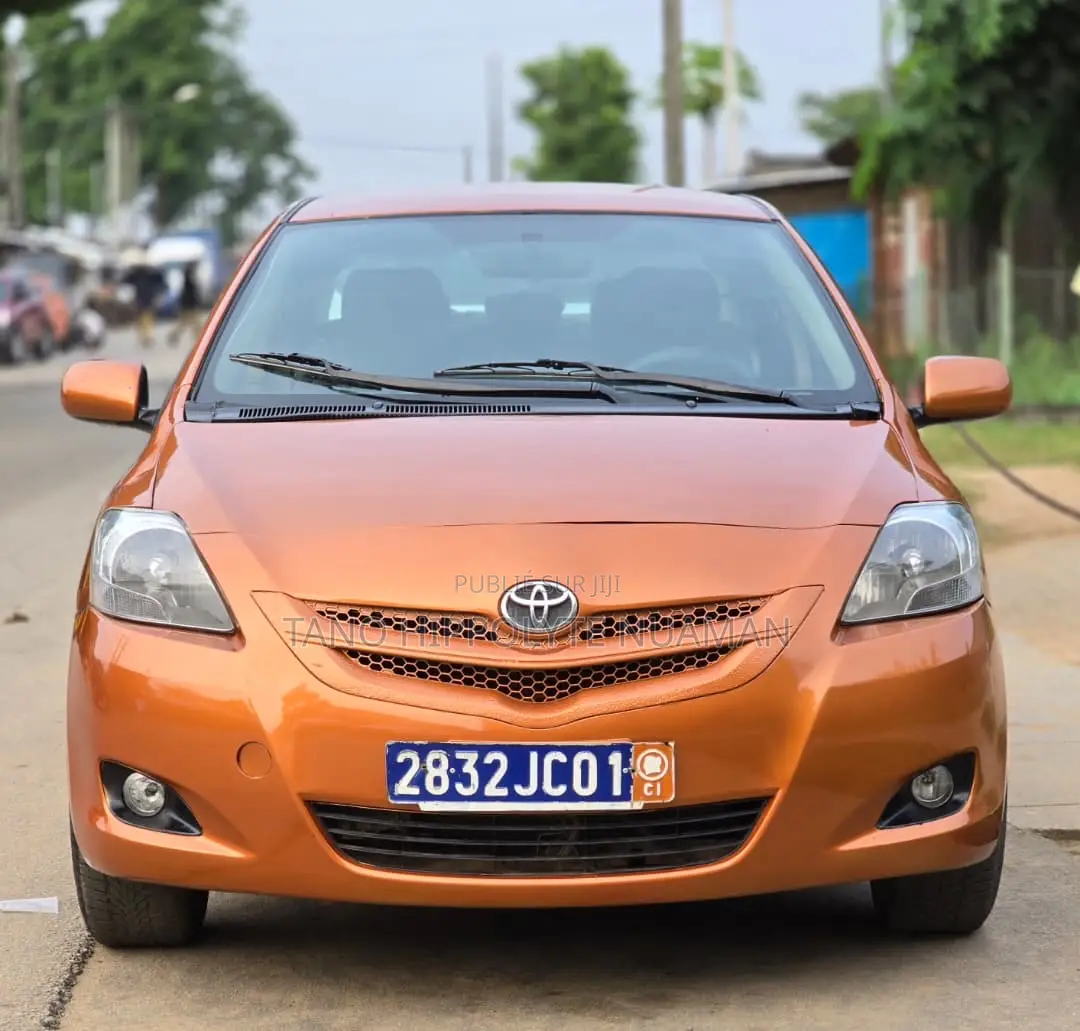 Toyota Yaris 2007 Orange