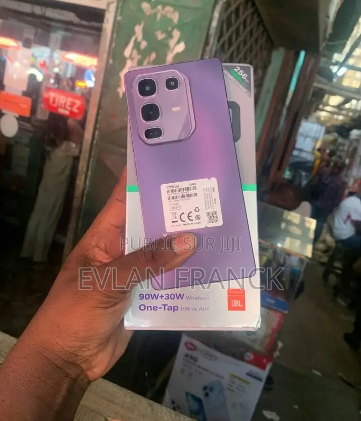 New Infinix Note 50 Pro 256 GB Argenté