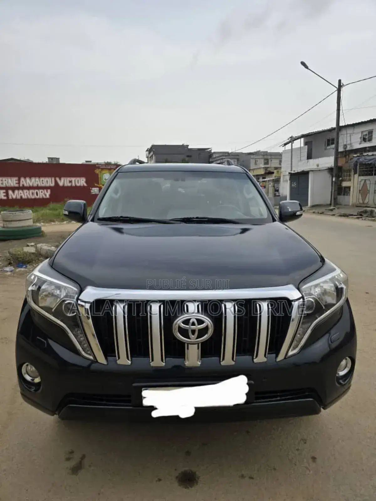 Toyota Land Cruiser Prado 2018 Noir