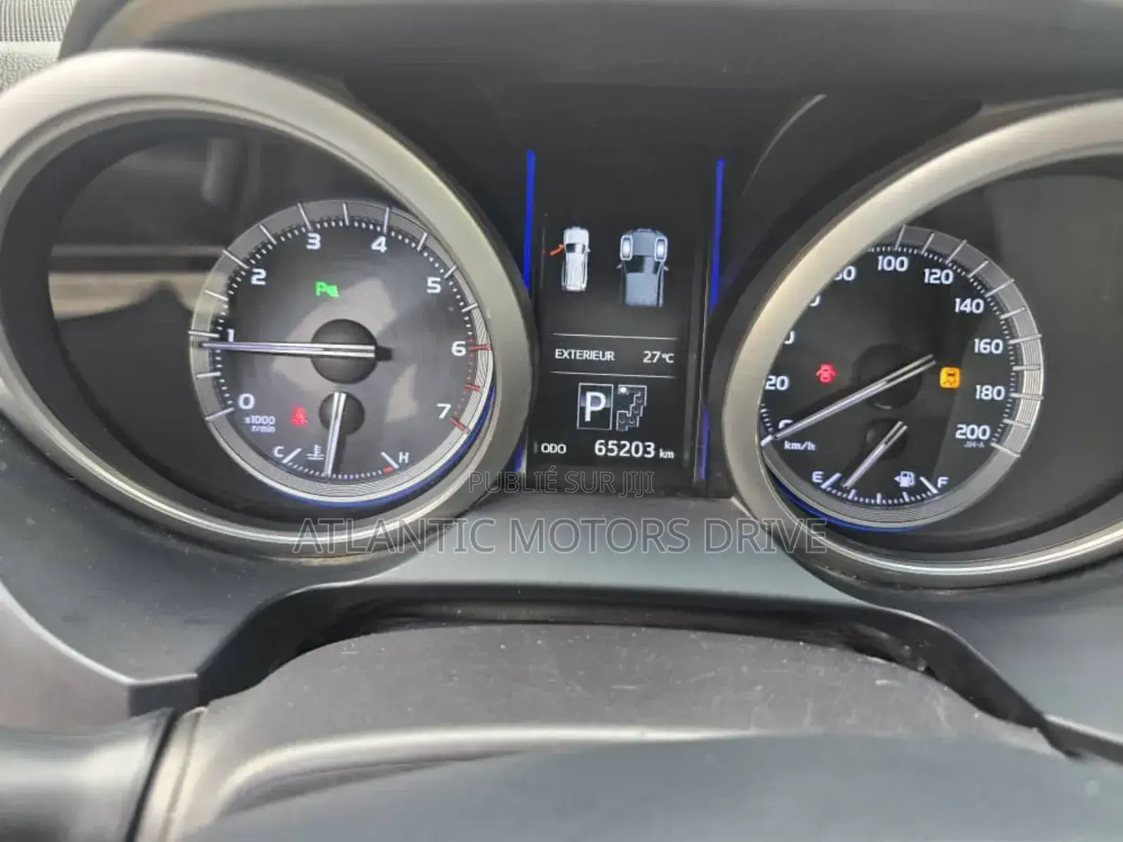 Toyota Land Cruiser Prado 2018 Noir