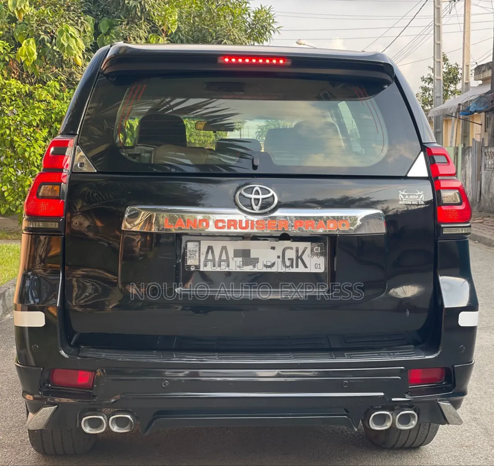 Toyota Land Cruiser Prado 2019 Black