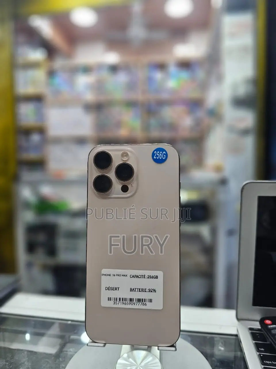 Apple iPhone 16 Pro Max 256 GB Doré