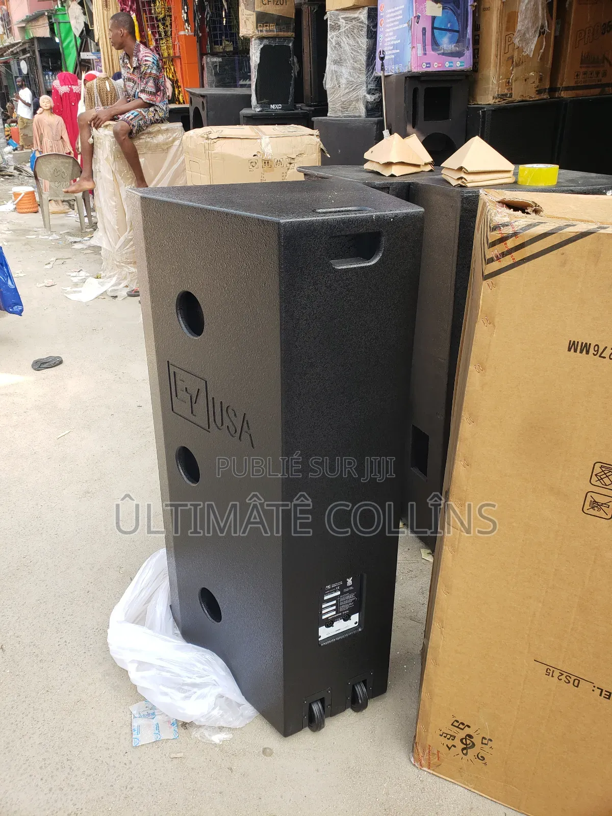 Baffle Ev Ds215" Colonne Importé Original