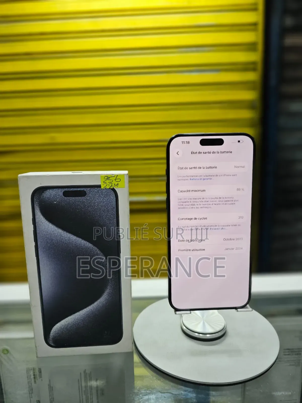 Apple iPhone 15 Pro Max 256 GB Gris