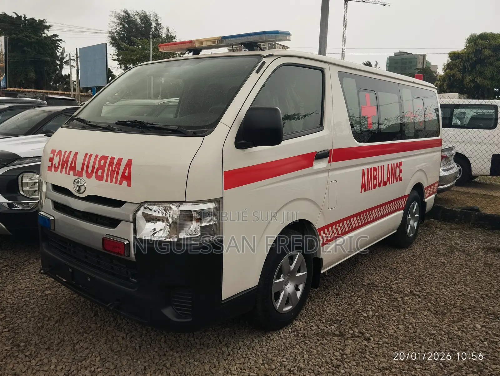 New Toyota HiAce 2025 Blanc