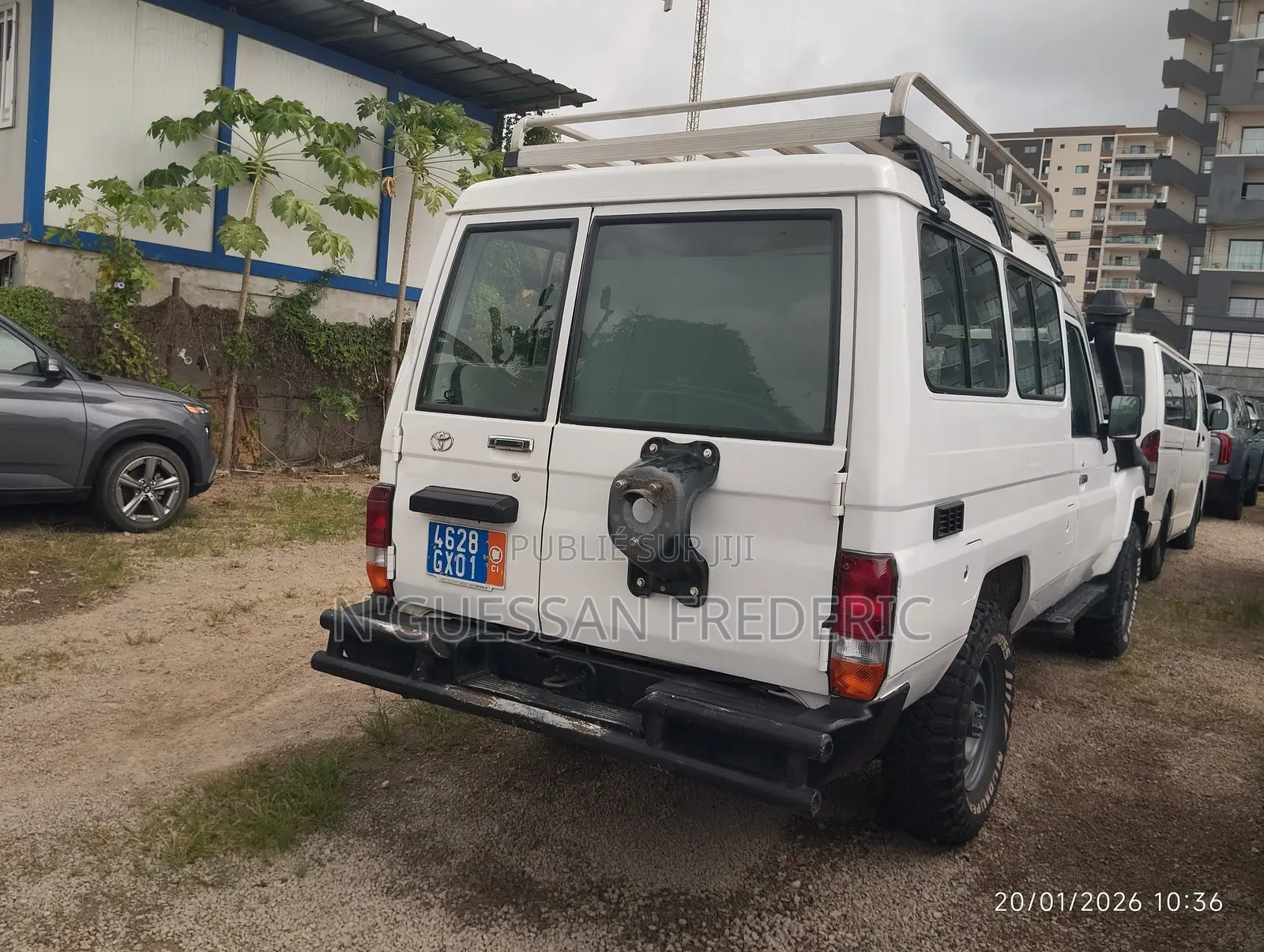 Toyota Land Cruiser 2015 Blanc