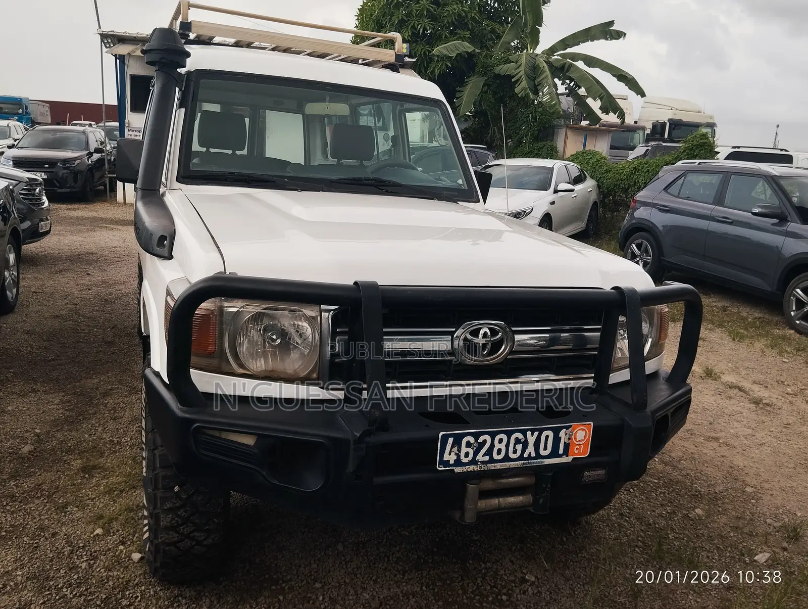 Toyota Land Cruiser 2015 Blanc