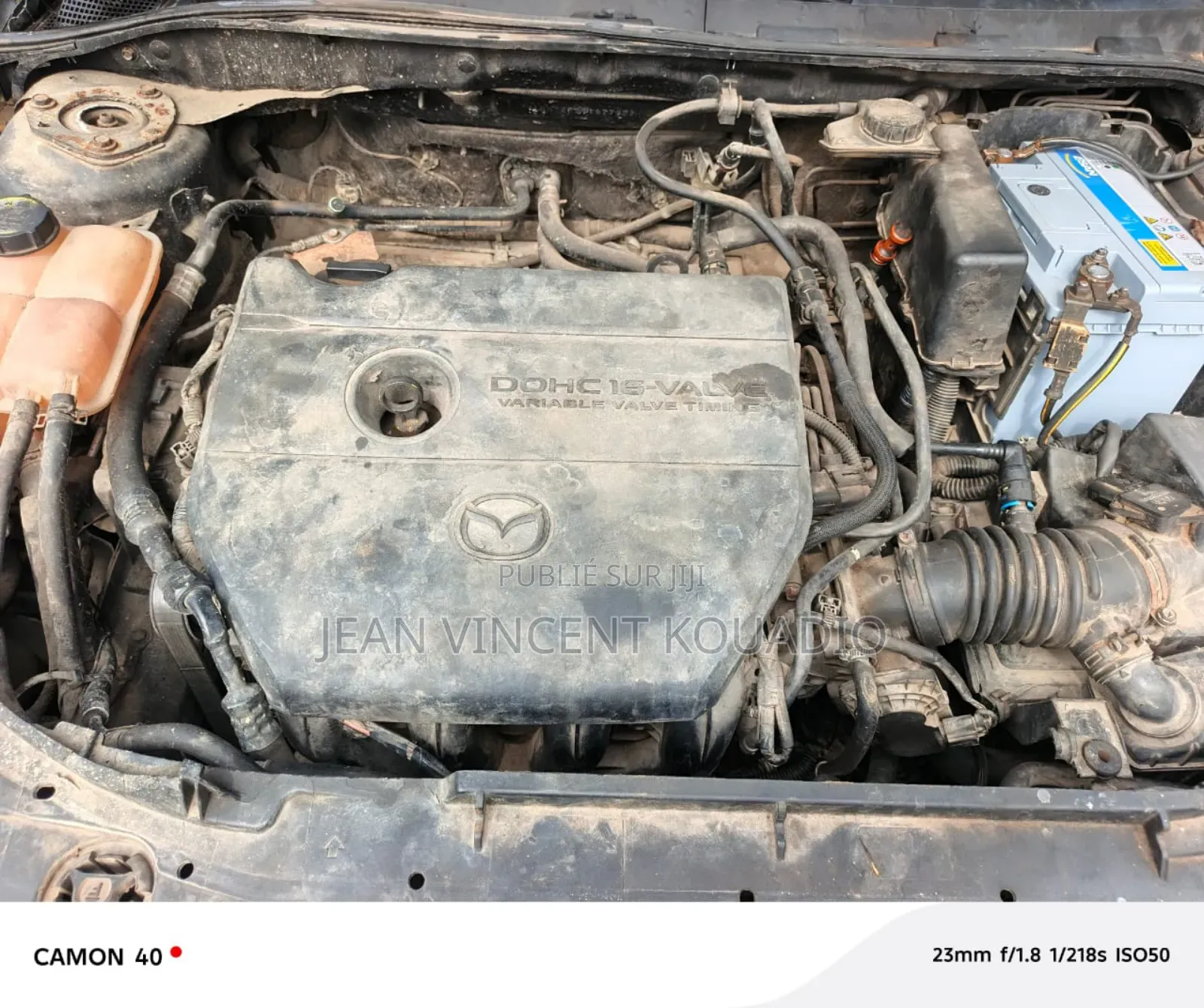 Mazda 3 1.6 CD Comfort 2004 Bourgogne