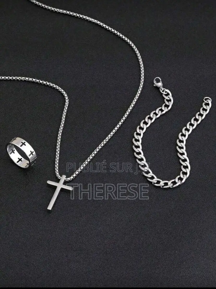 Ensemble De Bracelet Chaîne Et Bague