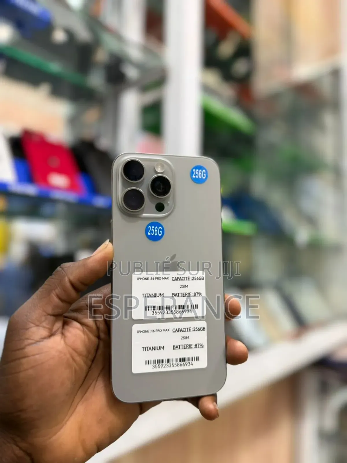 Apple iPhone 16 Pro Max 256 GB Doré