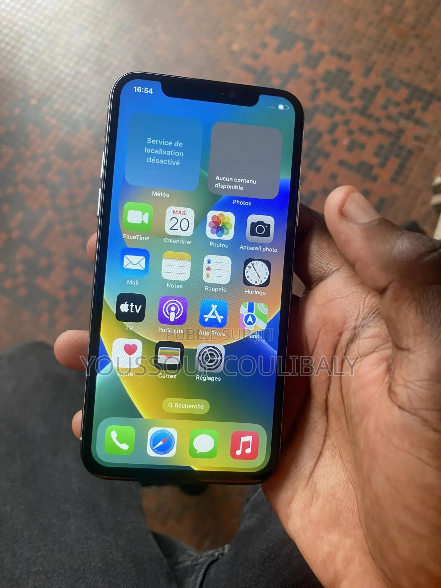 Apple iPhone X 64 GB Blanc