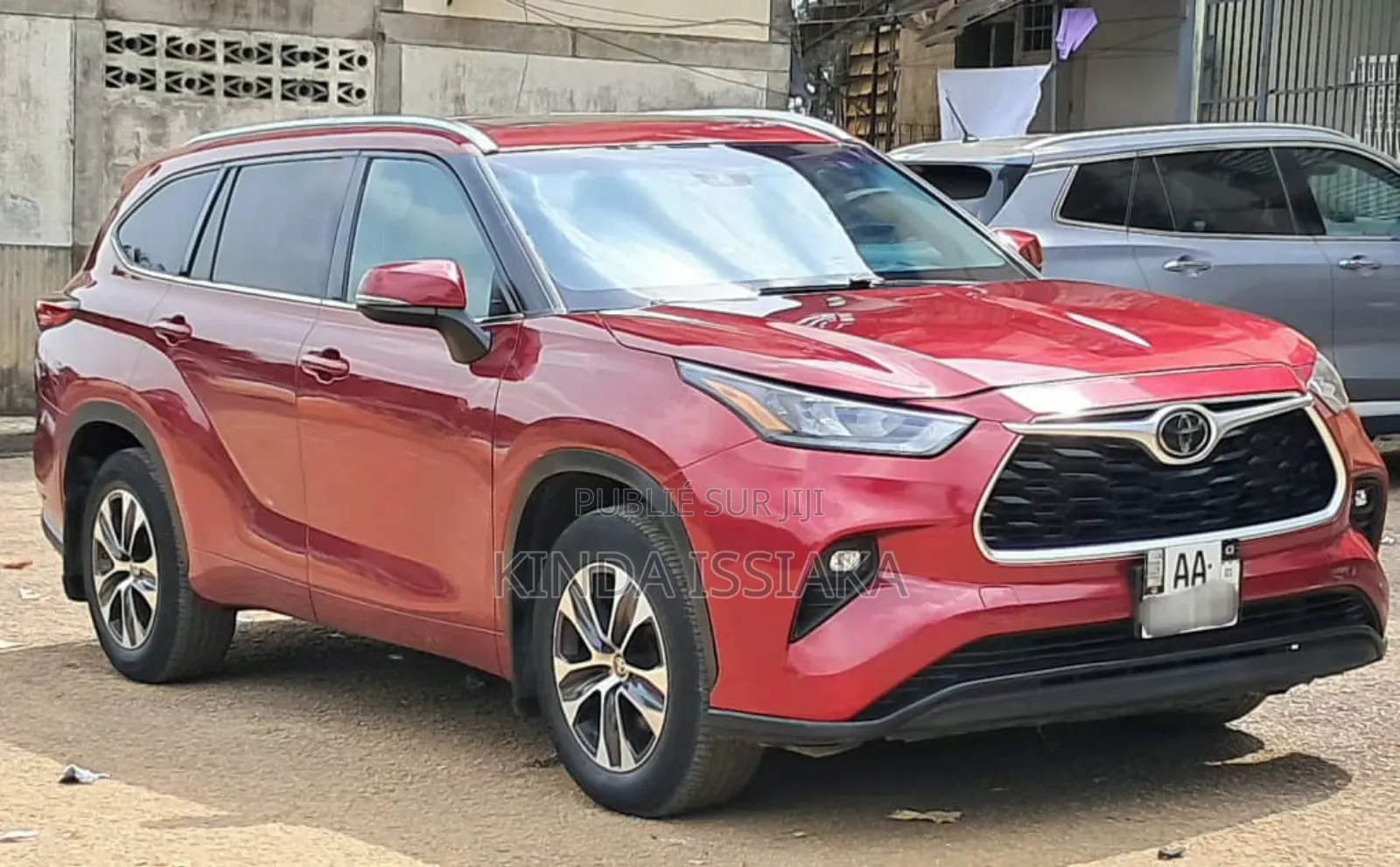 Toyota Highlander XLE 2021 Rouge