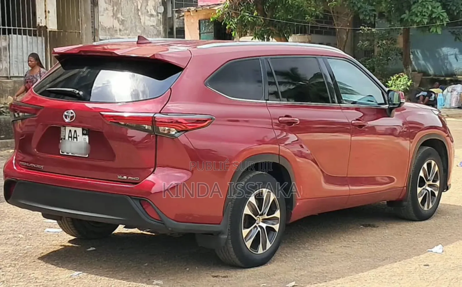 Toyota Highlander XLE 2021 Rouge