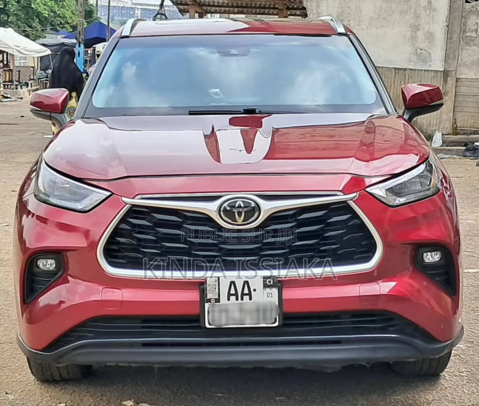 Toyota Highlander XLE 2021 Rouge