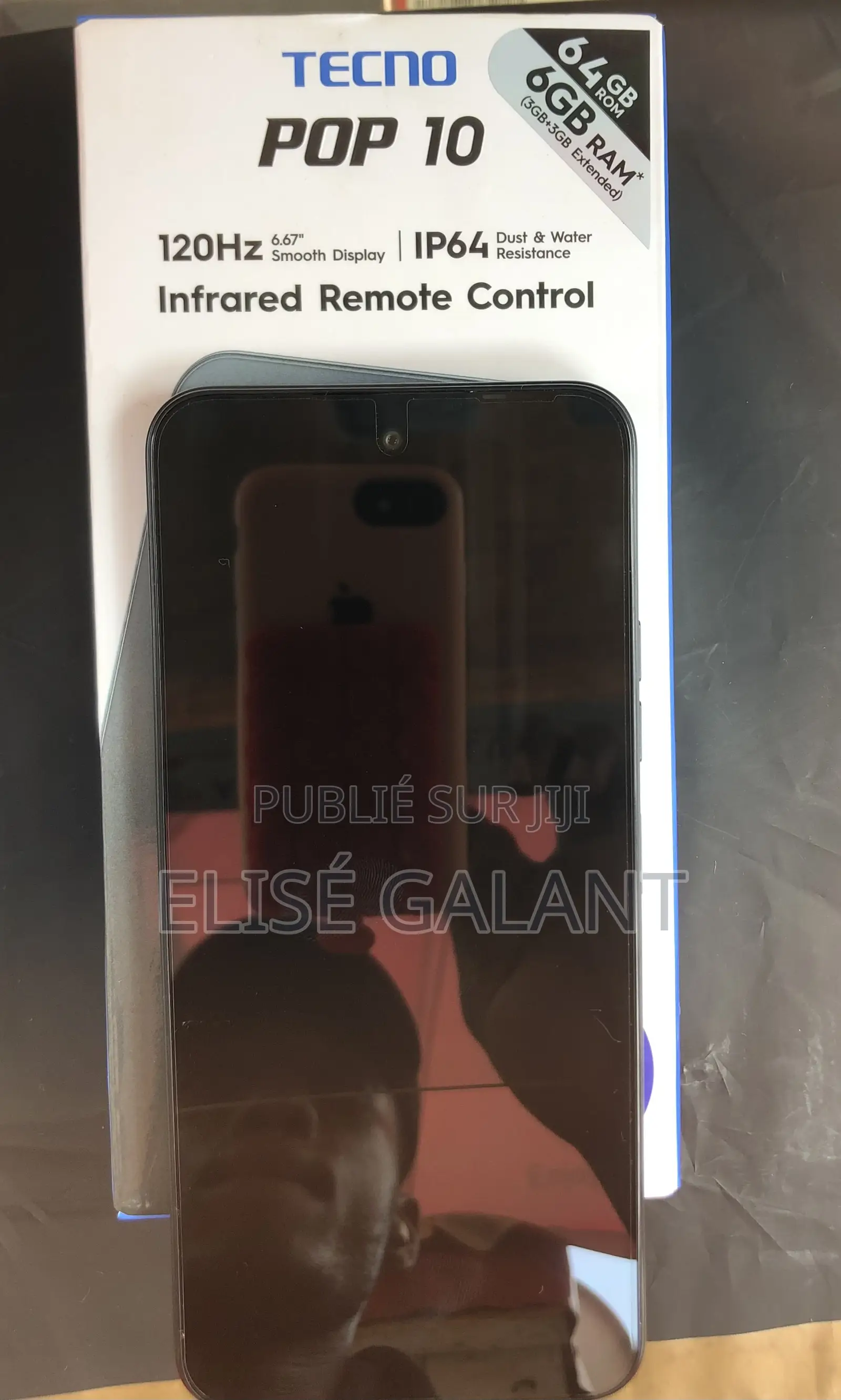 New Tecno Pop 10 64 GB Black