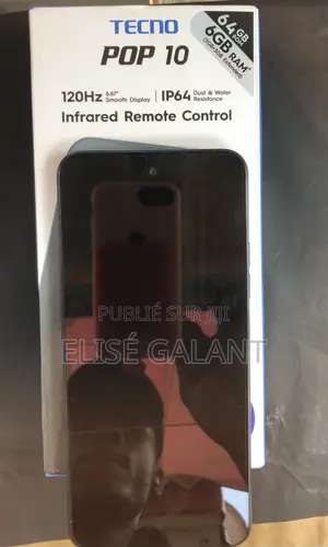 New Tecno Pop 10 64 GB Black