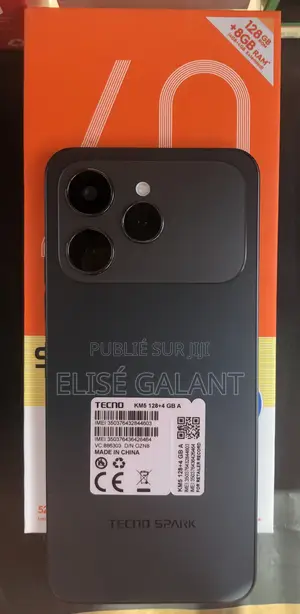 New Tecno Spark 40 128 GB Black