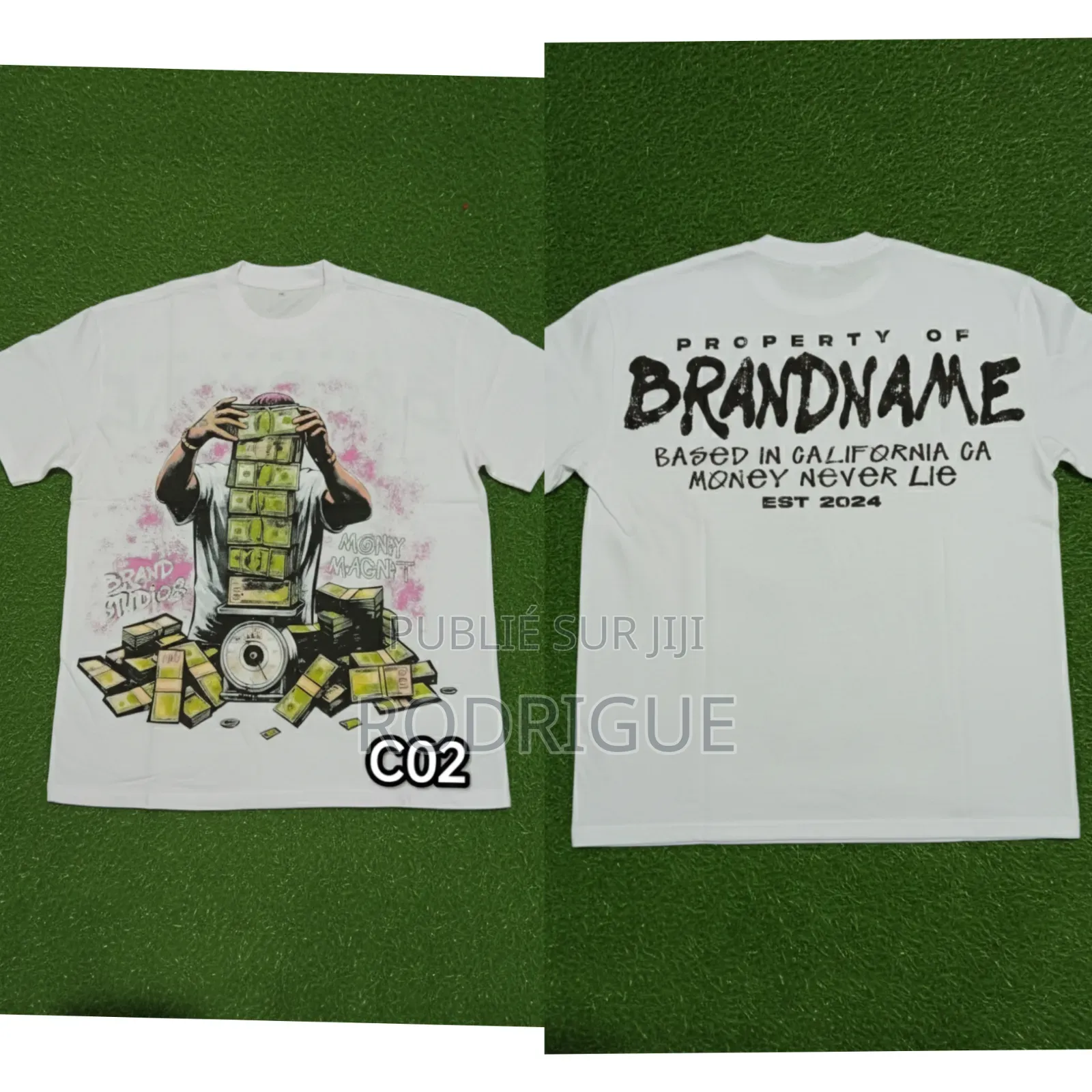 T-Shirts 100% Coton Premium - Neufs