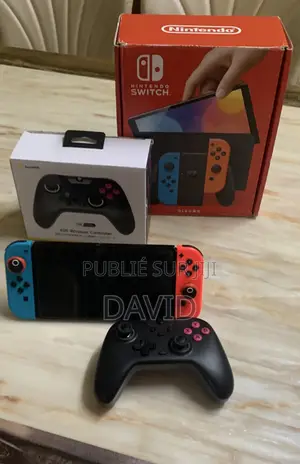 Nintendo Switch Oled + Manette Easy Smx X05 Offert