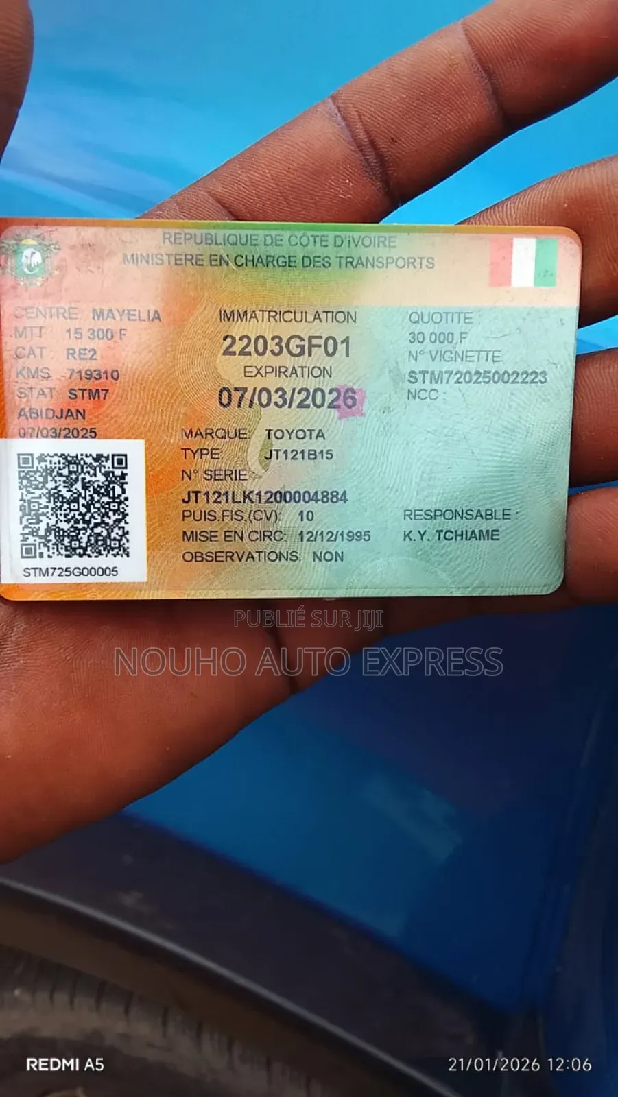 Toyota Corolla 2003 Vert