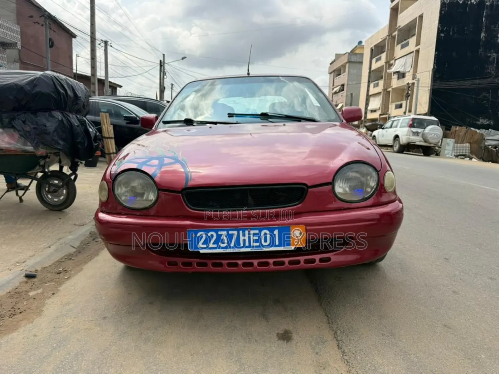 Toyota Corolla 2003 Rouge