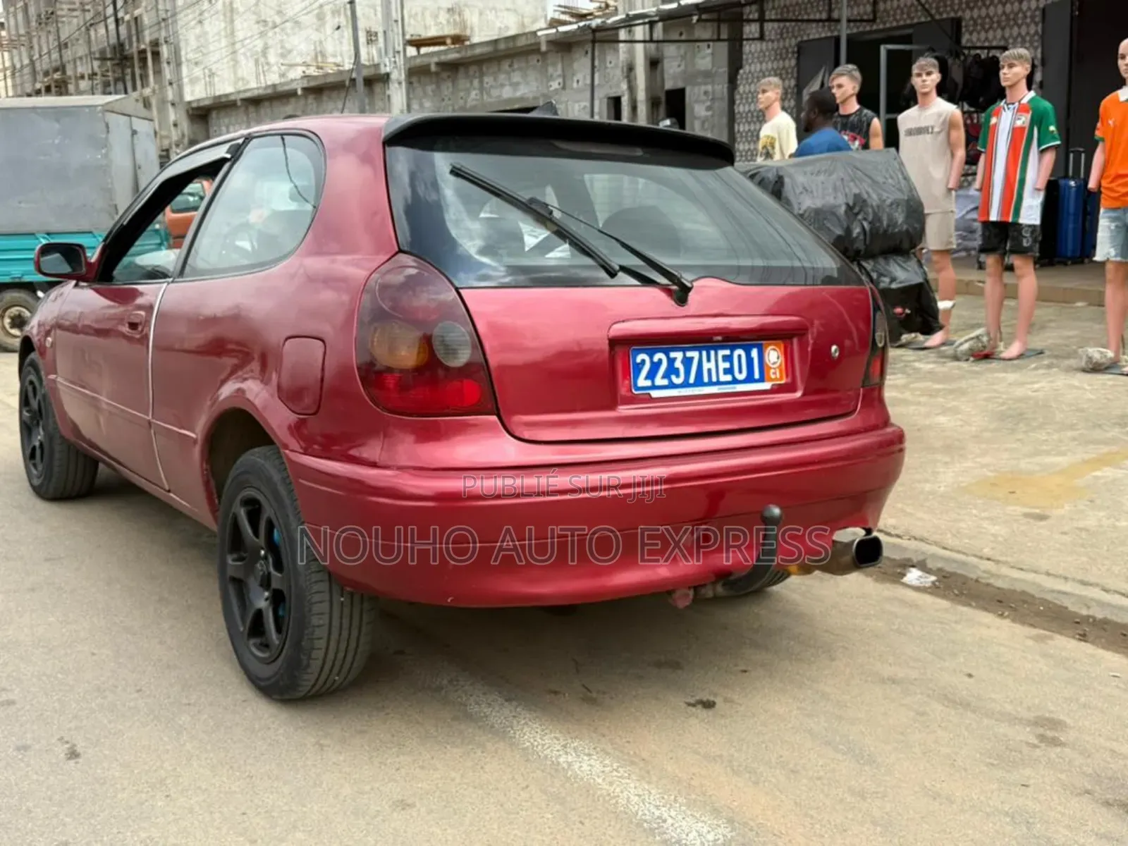 Toyota Corolla 2003 Rouge