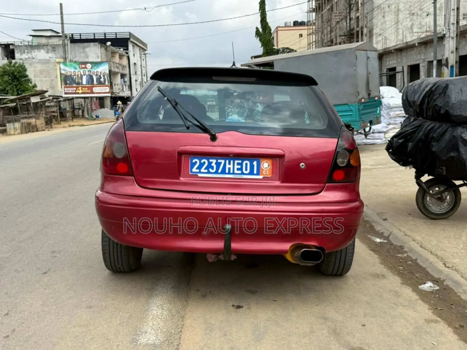 Toyota Corolla 2003 Rouge