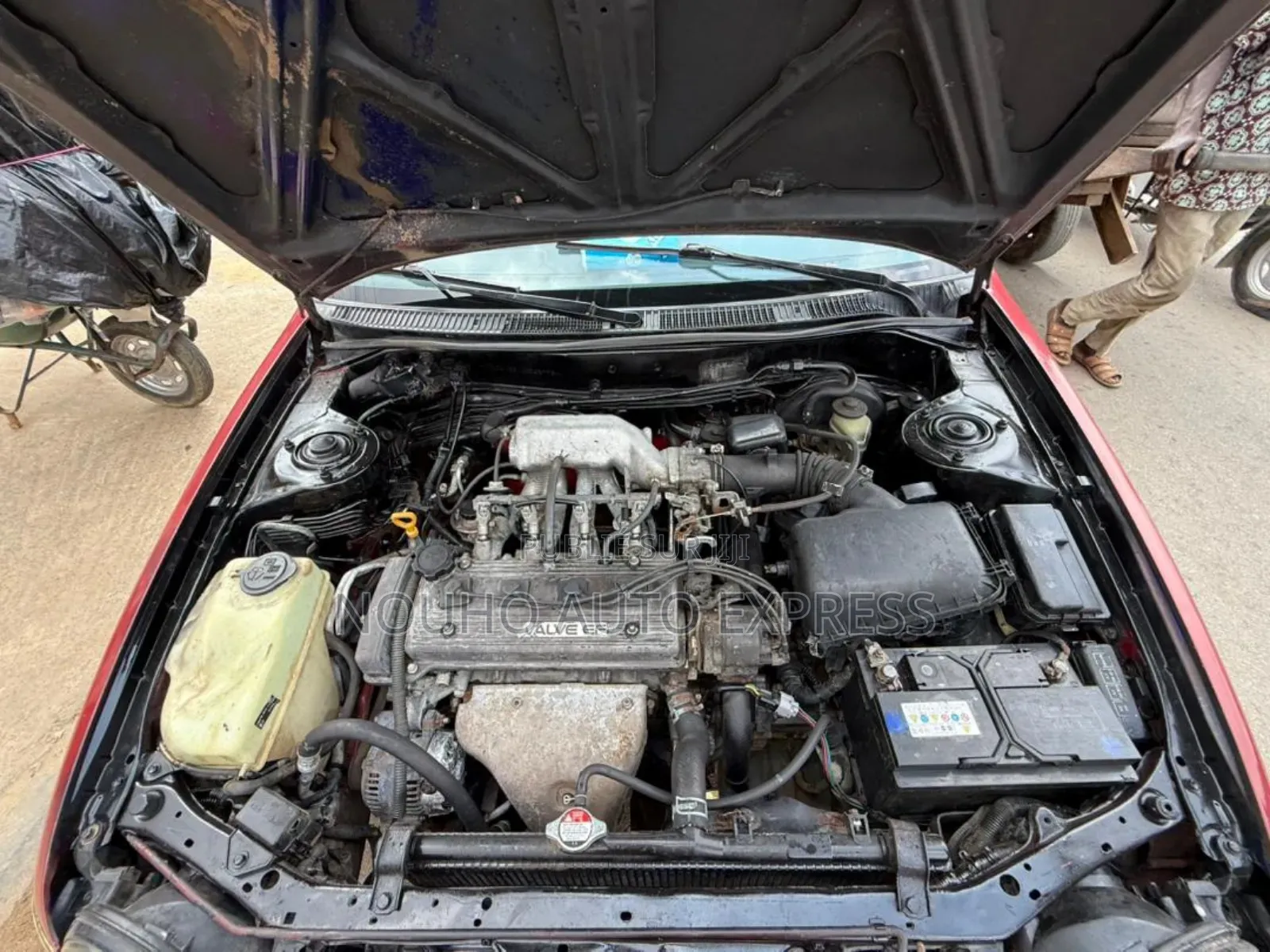 Toyota Corolla 2003 Rouge