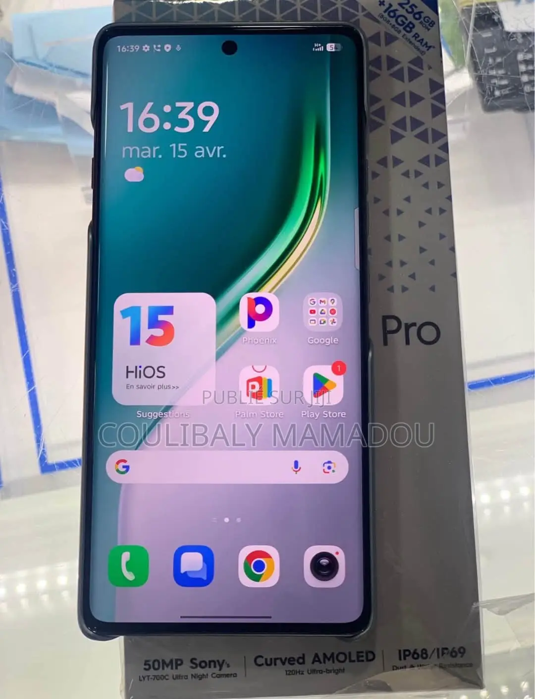 New Tecno Camon 40 Pro 256 GB Black