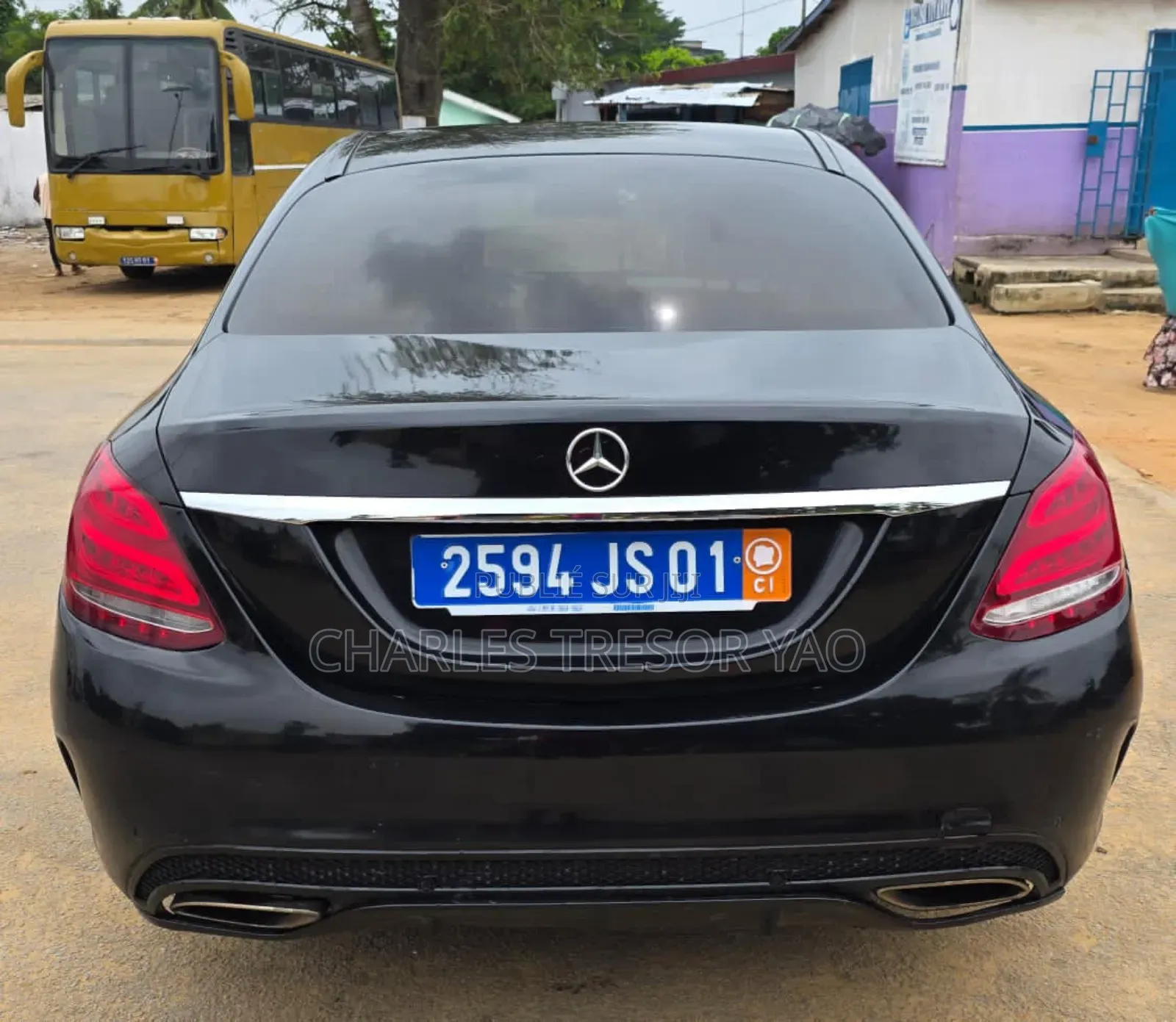 Mercedes-Benz C200 2017 Black