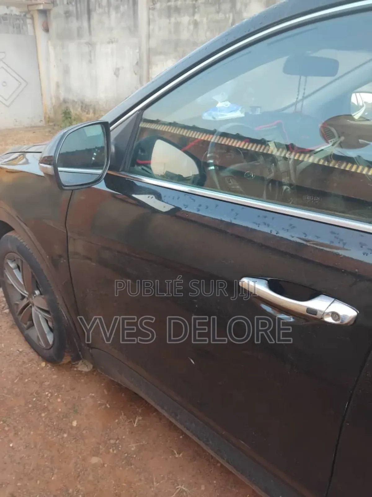 Hyundai Santa Fe Limited 4dr SUV AWD (3.3L 6cyl 6A) 2014 Black