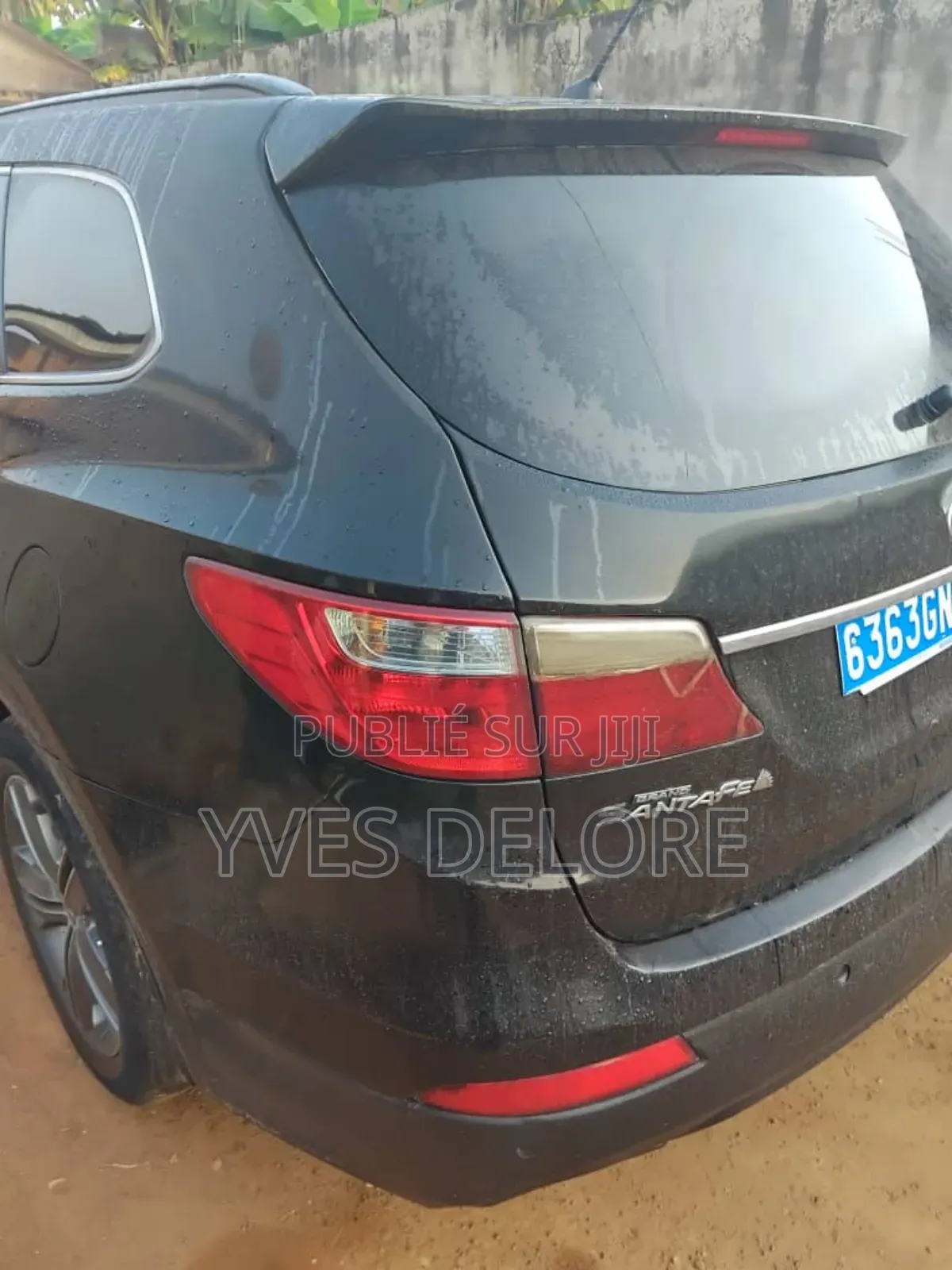 Hyundai Santa Fe Limited 4dr SUV AWD (3.3L 6cyl 6A) 2014 Black