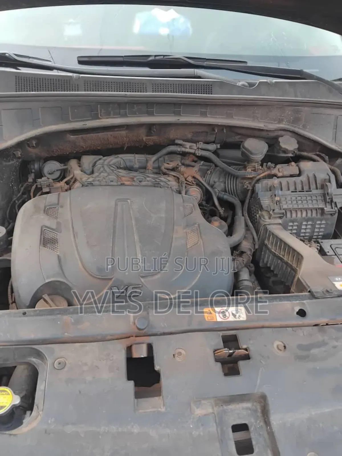 Hyundai Santa Fe Limited 4dr SUV AWD (3.3L 6cyl 6A) 2014 Black