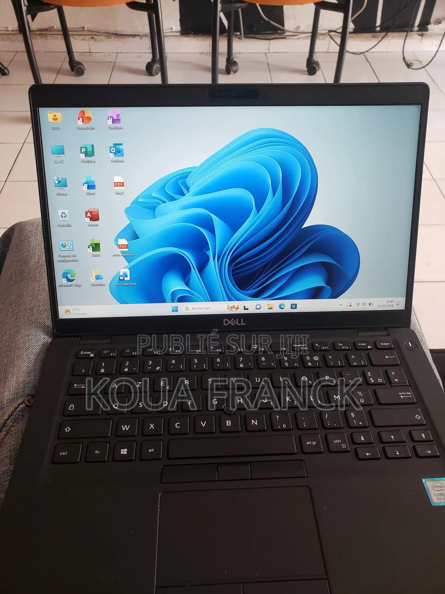 Ordinateur Portable Dell Latitude 5420 8GB Intel Core I5 SSD 256GB