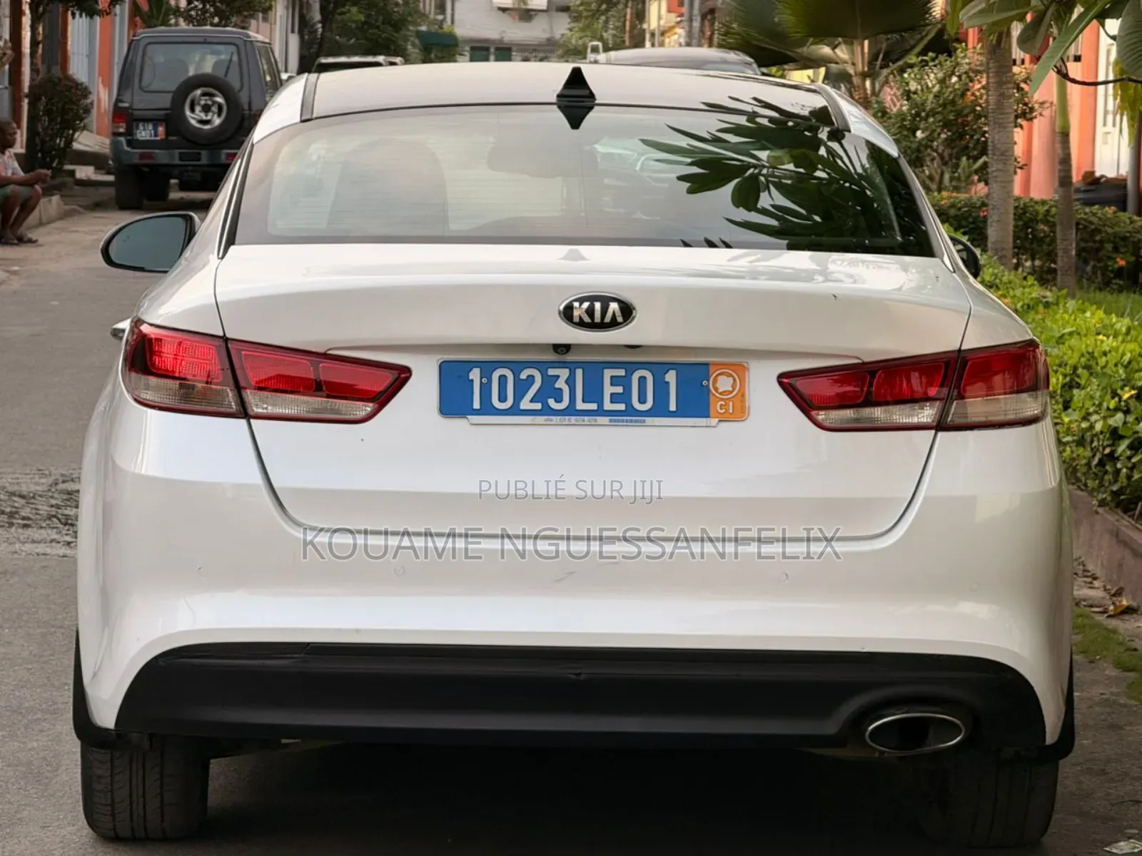Kia Optima 2018 Blanc