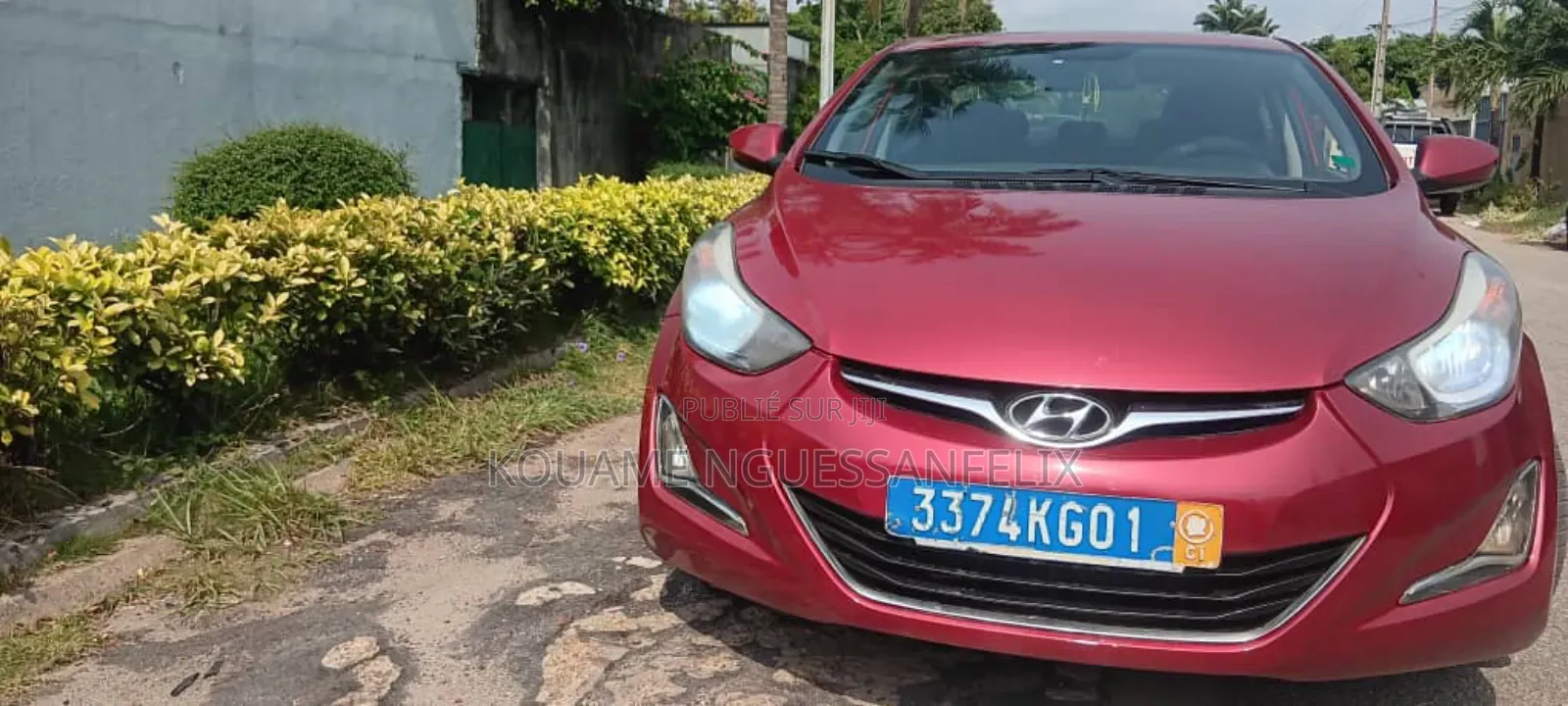 Hyundai Elantra 2016 Rouge