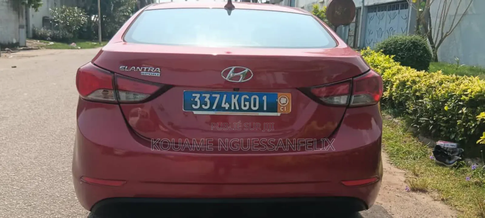 Hyundai Elantra 2016 Rouge