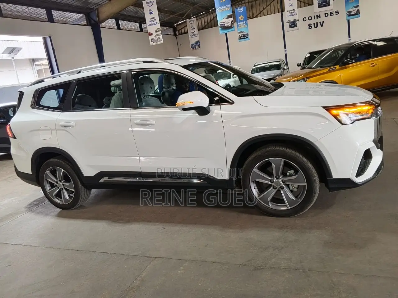 New Geely Okavango 2025 Blanc