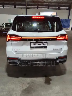 New Geely Okavango 2025 Blanc