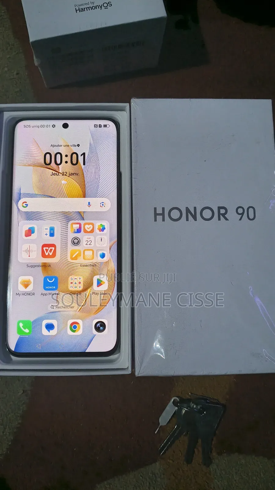 New Honor 90 5G 512 GB Argenté