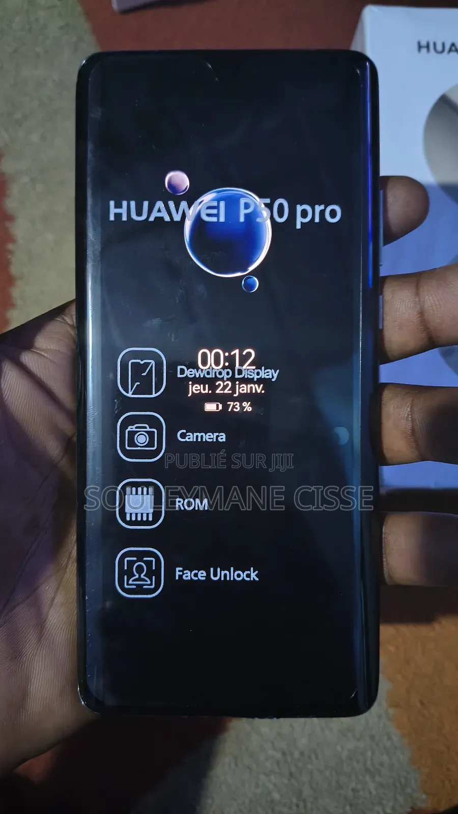 New Huawei P50 Pro 256 GB Black