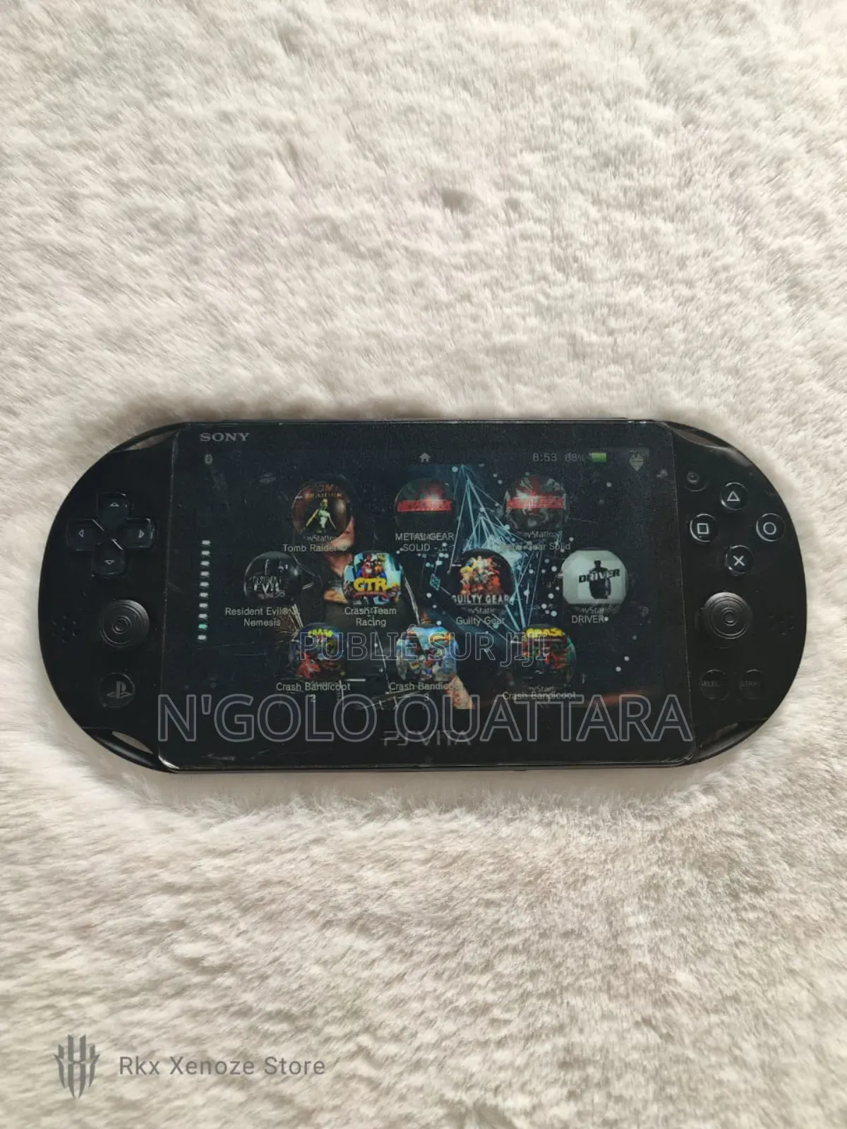 Ps Vita Importé Cracker + 60 Jeux