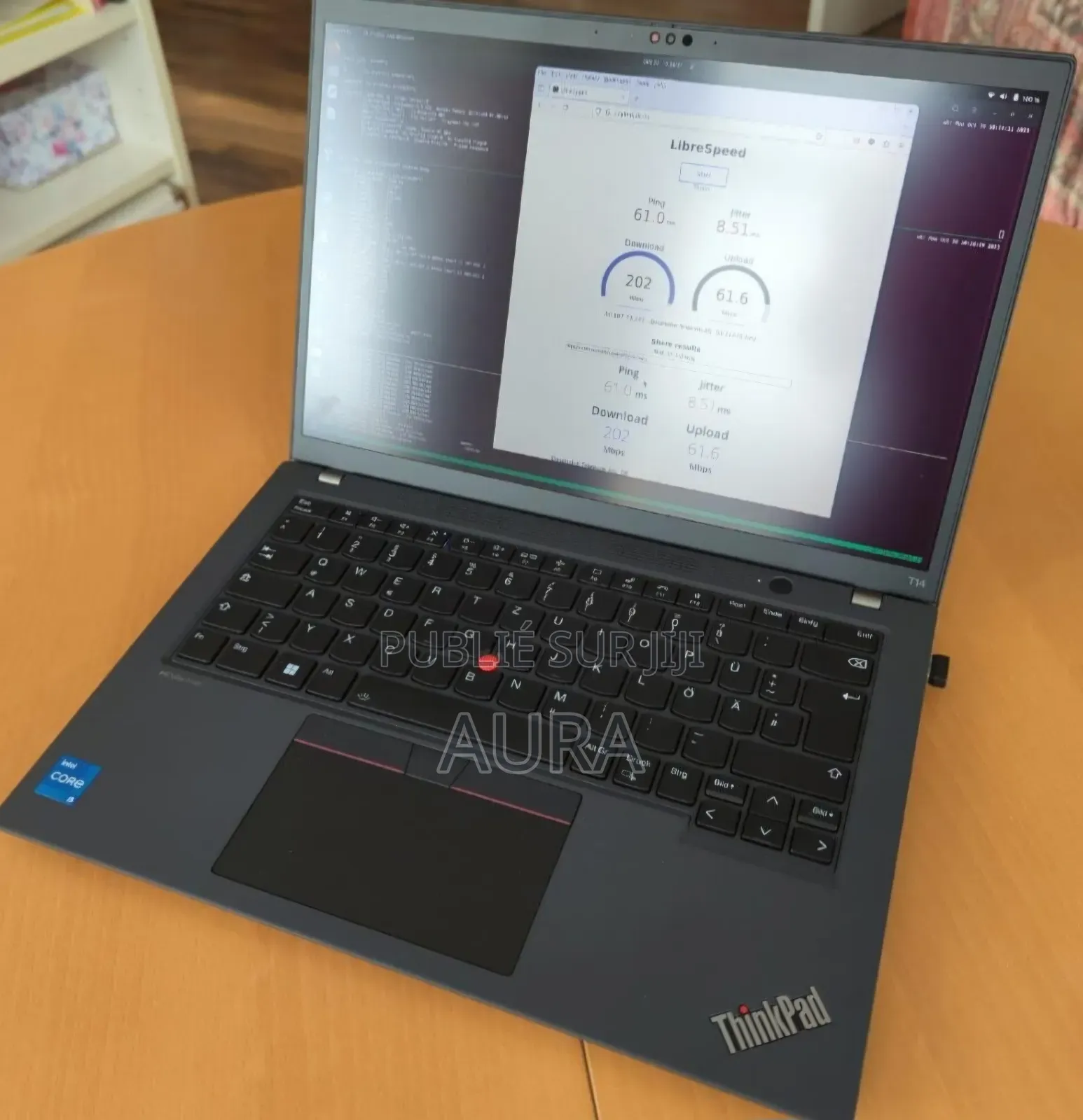 New Lenovo ThinkPad T14 G4 32GB Intel Core I7 SSD 256GB